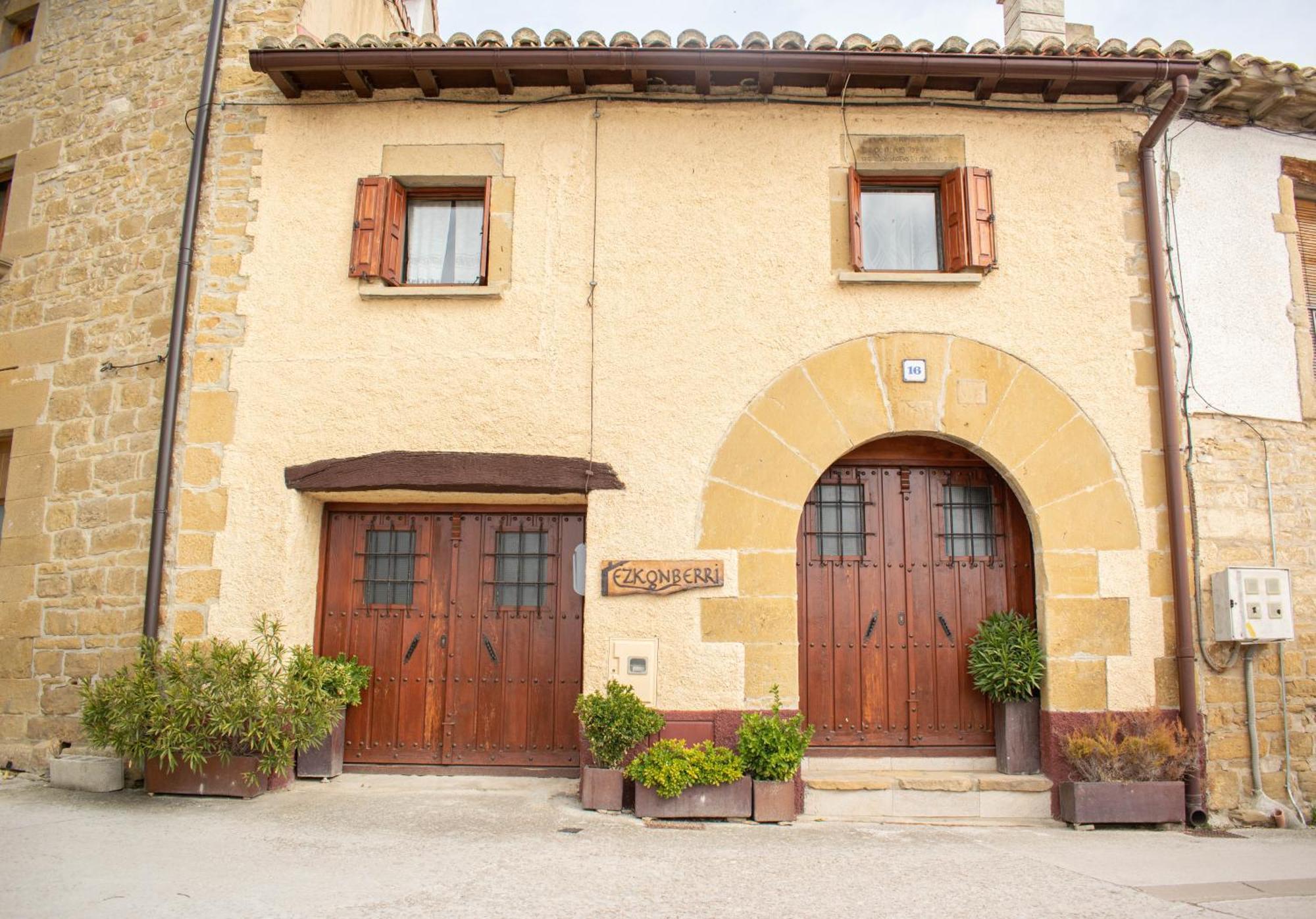 Casa Rural Ezkonberri Unzue Exterior foto